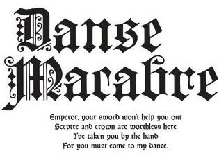 Danse Macabre - a 1-page RPG